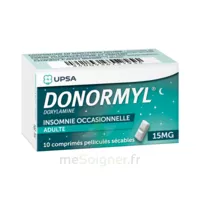 Donormyl 15 Mg Comprimés Pelliculés Sécables T/10 à Saint-Pierre-des-Corps