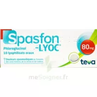 Spasfon Lyoc 80 Mg, Lyophilisat Oral à Saint-Pierre-des-Corps