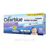 Clearblue Test D'ovulation 2 Hormones B/10 à Saint-Pierre-des-Corps