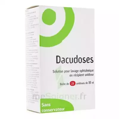 Dacudoses Solution Pour Lavement Ophtalmologique 24unid/10ml à Saint-Pierre-des-Corps